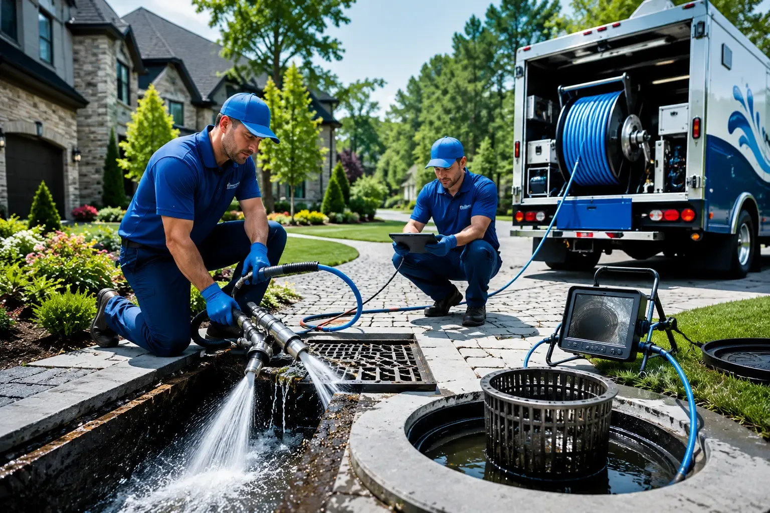 Local outdoor drain cleaning professionals in Monroeville, PA